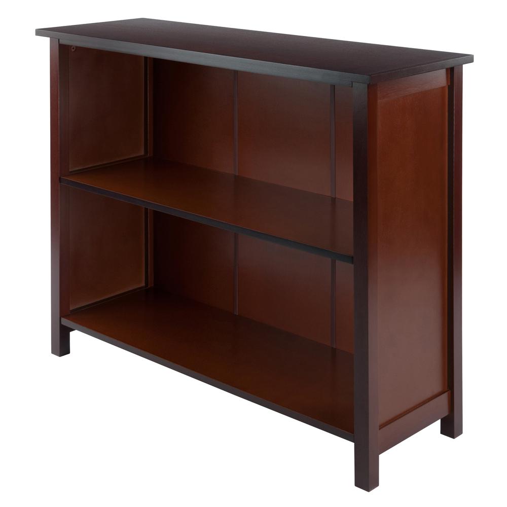 Milan Storage Shelf or Bookcase, 3-Tier, Long - Winsome Wood