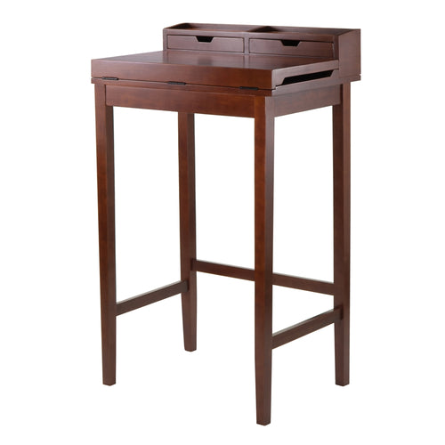 Brighton High Desk with 2 Drawers - Winsome Wood