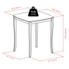 Inglewood High Table, Curved Top - Winsome Wood