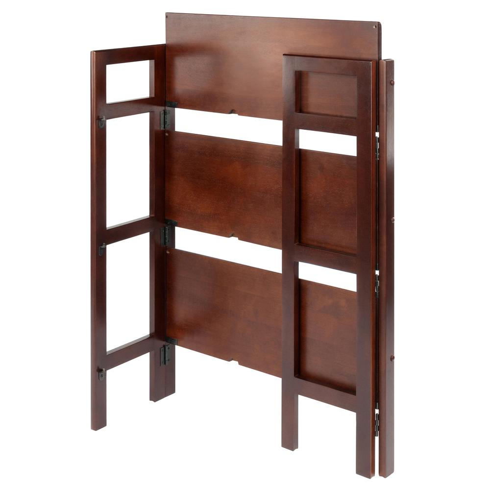 Terry Folding Bookcase Walnut - Winsome Wood