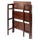 Terry Folding Bookcase Walnut - Winsome Wood