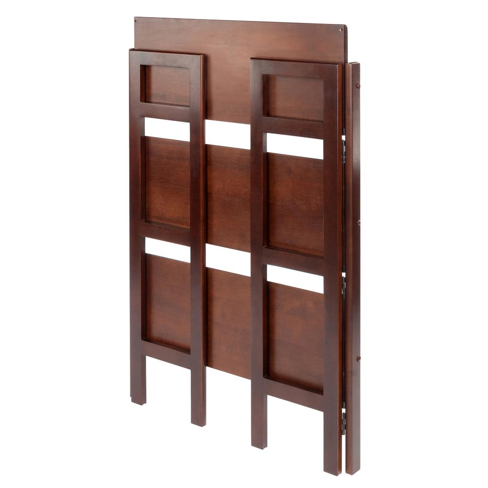 Terry Folding Bookcase Walnut - Winsome Wood