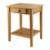 Studio End / Printer Table - Winsome Wood