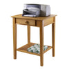 Studio End / Printer Table - Winsome Wood