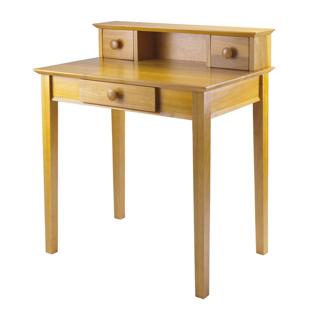 Studio Writing Desk with Hutch - Winsome Wood