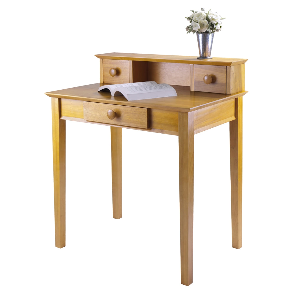 Studio Writing Desk with Hutch - Winsome Wood