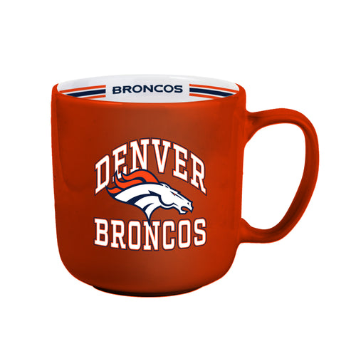 Denver Broncos Coffee Mug 15oz Stripe Design - Logo Brands