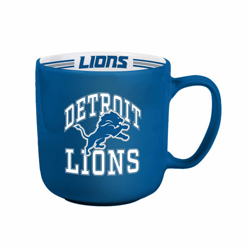 Detroit Lions Coffee Mug 15oz Stripe Design - Logo Brands