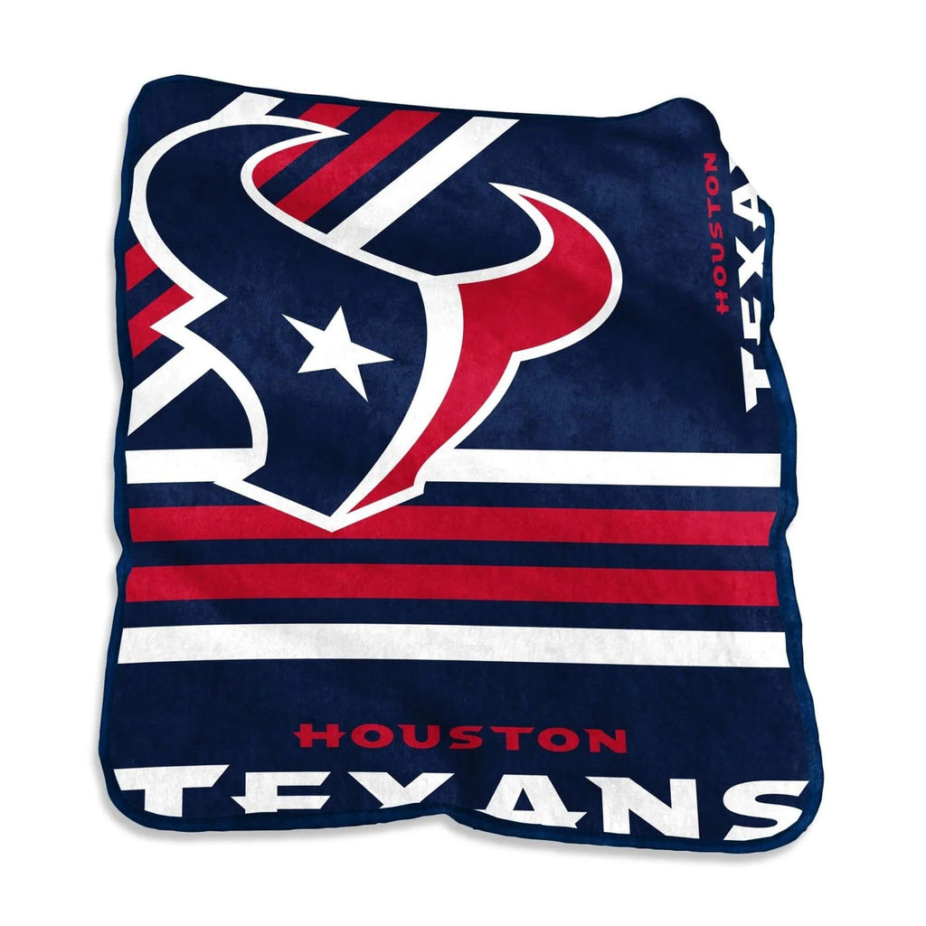 Houston Texans Blanket 50x60 Raschel Throw - Logo Brands