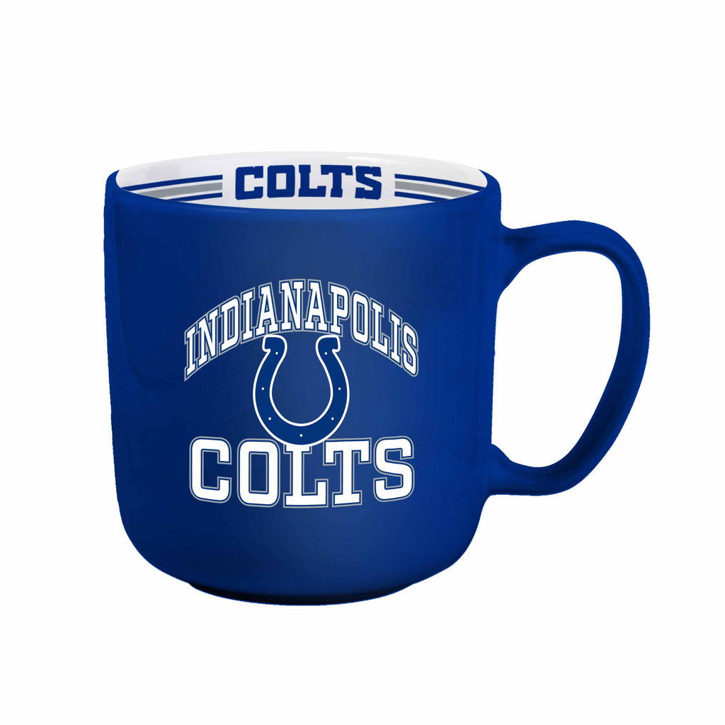 Indianapolis Colts Coffee Mug 15oz Stripe Design - Logo Brands