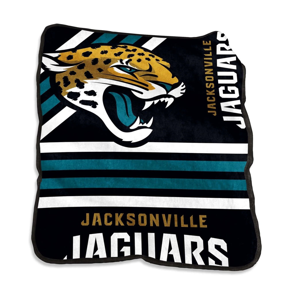 Jacksonville Jaguars Blanket 50x60 Raschel Throw - Logo Brands