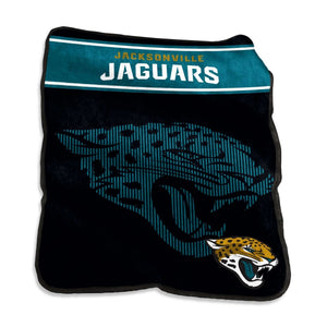 Jacksonville Jaguars Blanket 60x80 Raschel Throw - Logo Brands