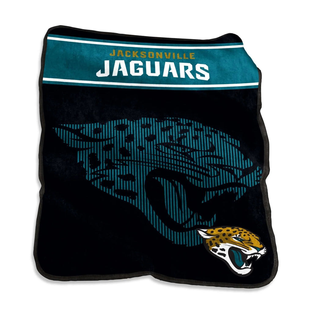 Jacksonville Jaguars Blanket 60x80 Raschel Throw - Logo Brands