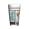 Jacksonville Jaguars Pint Glass 16oz Quilted Stained Boxed - Logo Brands