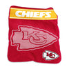 Kansas City Chiefs Blanket 60x80 Raschel Throw - Logo Brands
