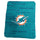 Miami Dolphins Blanket 50x60 Fleece Classic - Logo Brands