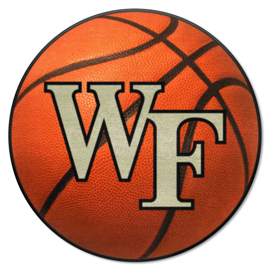 Fanmats - Wake Forest University Basketball Mat 27'' diameter