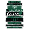 New York Jets Sign 11x17 Wood Family Word - WinCraft