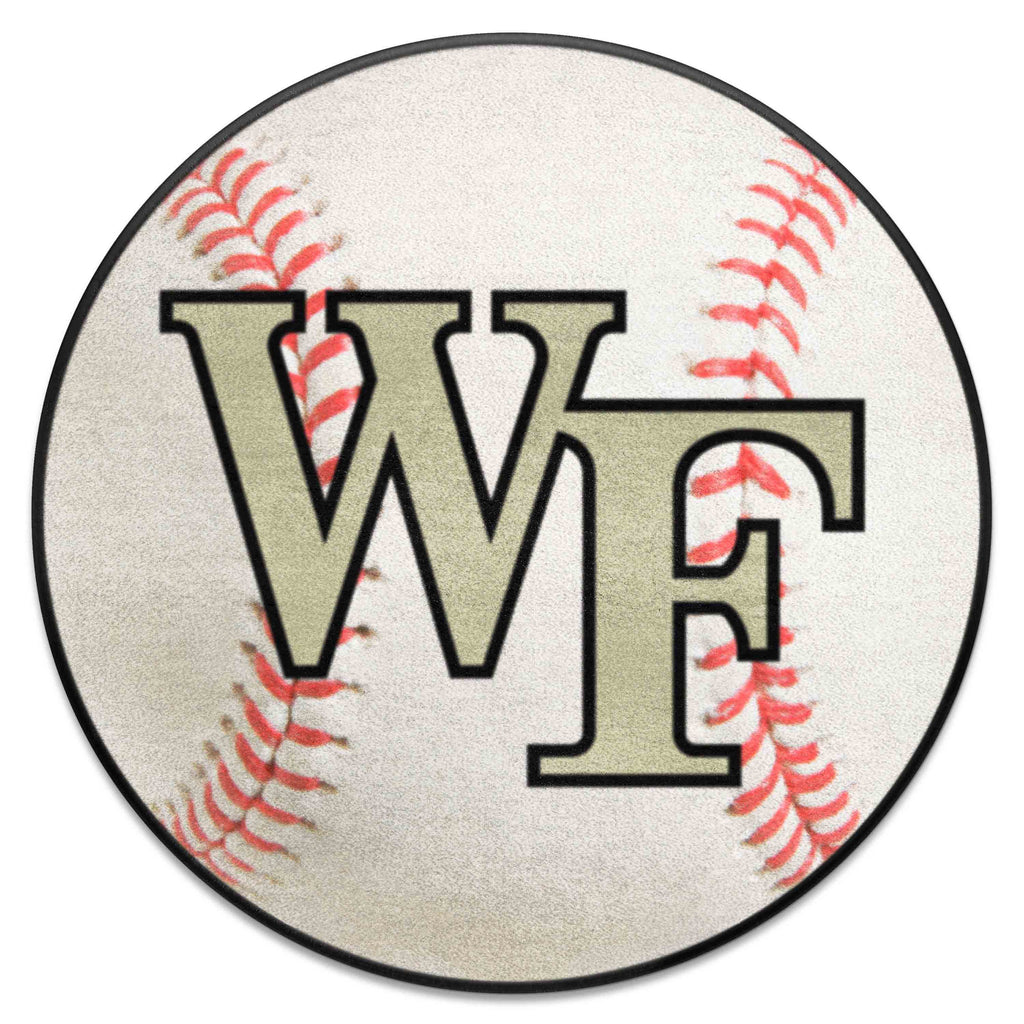 Fanmats - Wake Forest University Baseball Mat 27'' diameter