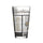 New Orleans Saints Pint Glass 16oz Quilted Stained Boxed - Logo Brands