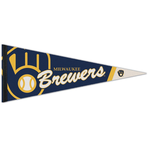 Milwaukee Brewers Pennant 12x30 Premium Style - WinCraft