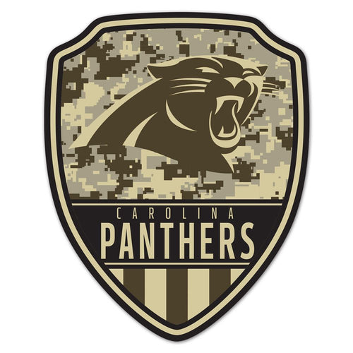 Carolina Panthers Sign Wood 11x14 Shield Shape - WinCraft