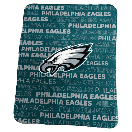 Philadelphia Eagles Blanket 50x60 Fleece Classic - Logo Brands