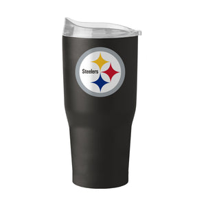 Pittsburgh Steelers Tumbler 30oz Flipside Powder Coat - Logo Brands