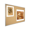 Natural Add - Cork Tackboard - Aluminum Trim - 4 X 10 - Best-Rite