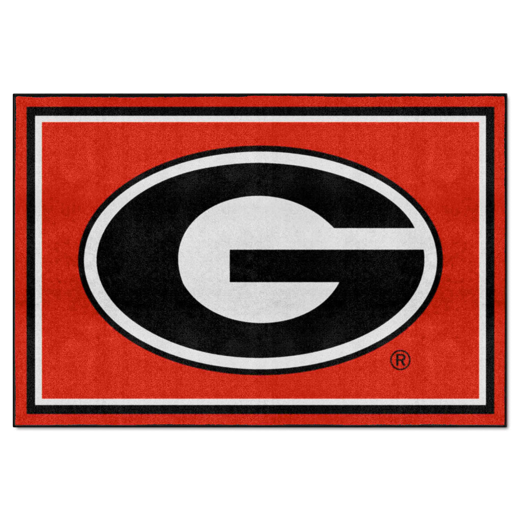 Fanmats - University of Georgia 5x8 Rug 59.5''x88''