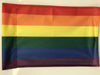 Rainbow Flag 12x18 Garden Style Design CO - Double Play