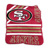 San Francisco 49ers Blanket 50x60 Raschel Throw - Logo Brands