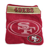 San Francisco 49ers Blanket 60x80 Raschel Throw - Logo Brands