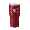 San Francisco 49ers Tumbler 30oz Flipside Powder Coat - Logo Brands