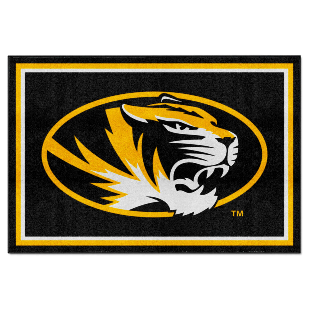 Fanmats - University of Missouri 5x8 Rug 59.5''x88''