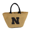 Nebraska Cornhuskers Tote Avalon Jute Style CO - Logo Brands