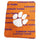 Clemson Tigers Blanket 50x60 Fleece Classic - Logo Brands