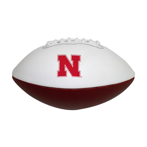 Nebraska Cornhuskers Football Full Size Autographable - Logo Brands