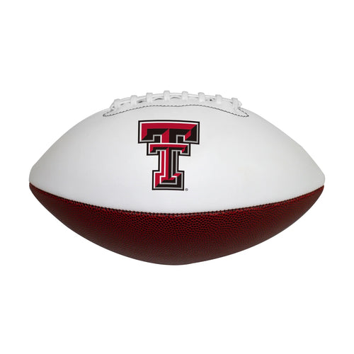 Texas Tech Red Raiders Football Full Size Autographable - Logo Brands