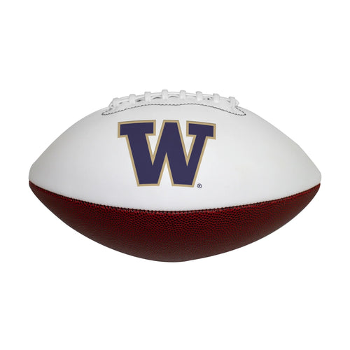 Washington Huskies Football Full Size Autographable - Logo Brands