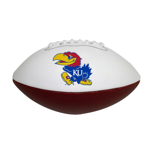 Kansas Jayhawks Football Full Size Autographable - Logo Brands