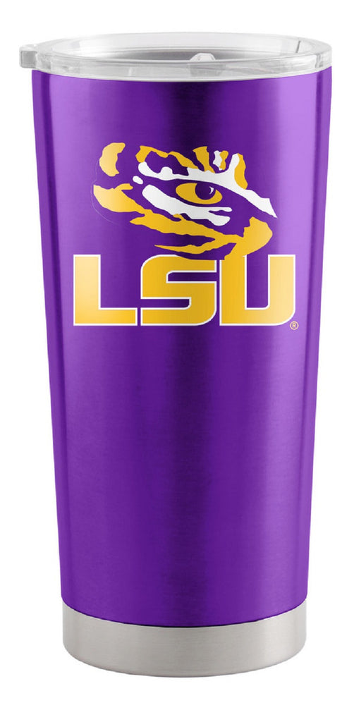 LSU Tigers Travel Tumbler 20oz Stainless Steel - Logo Brands