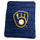 Milwaukee Brewers Blanket 50x60 Fleece Classic - Logo Brands