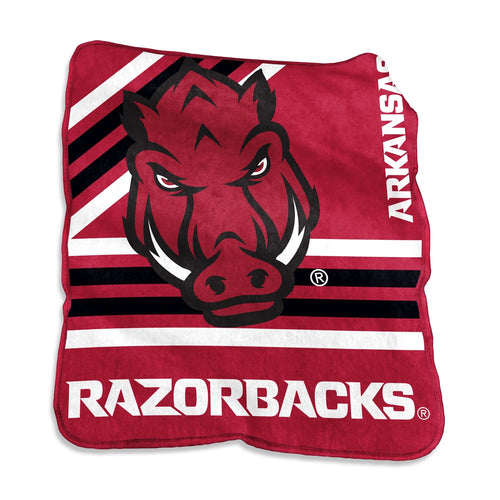 Arkansas Razorbacks Blanket 50x60 Raschel Throw - Logo Brands