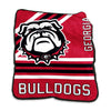 Georgia Bulldogs Blanket 50x60 Raschel Throw - Logo Brands