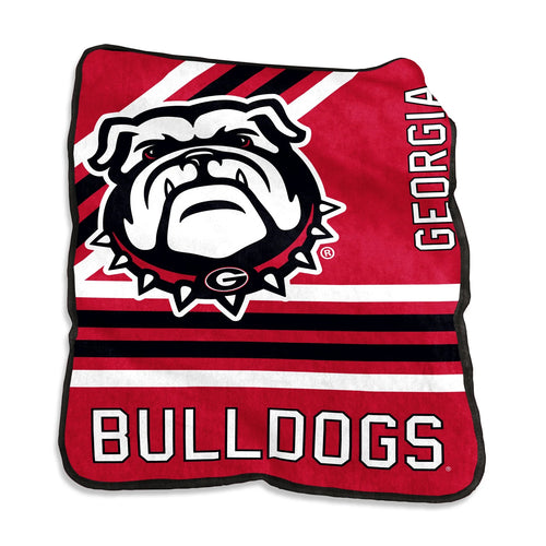 Georgia Bulldogs Blanket 50x60 Raschel Throw - Logo Brands