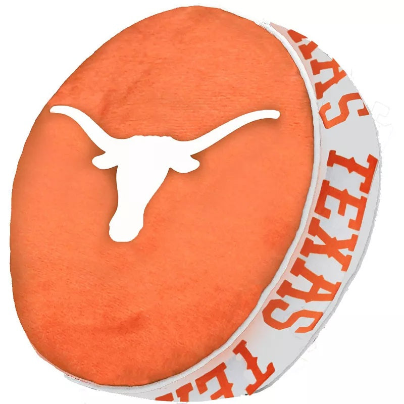 Texas Longhorns Puff Pillow - Logo Brands