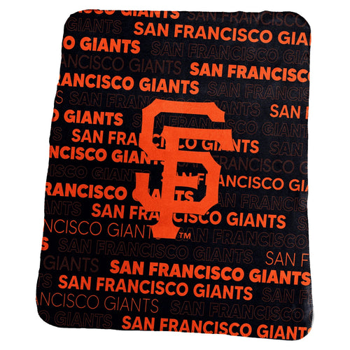 San Francisco Giants Blanket 50x60 Fleece Classic - Logo Brands