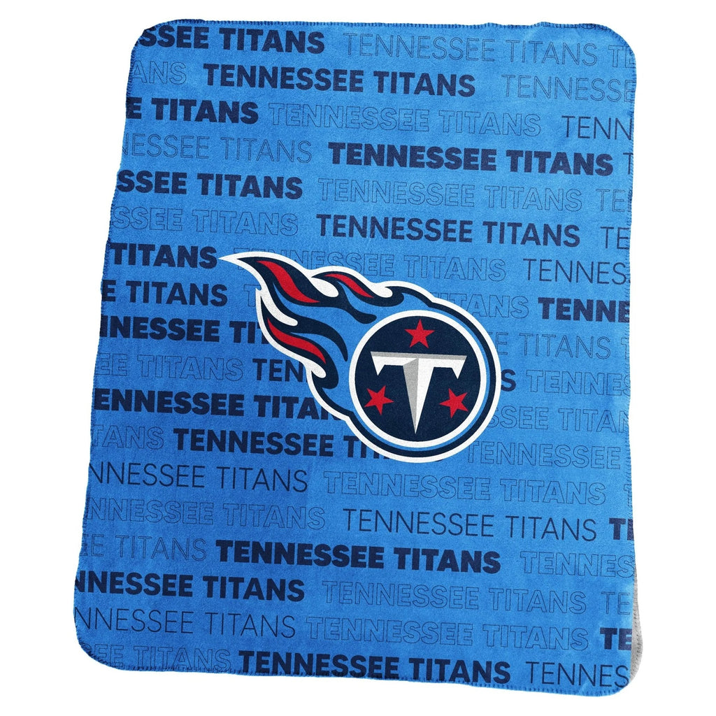 Tennessee Titans Blanket 50x60 Fleece Classic - Logo Brands