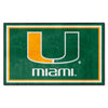 Fanmats - University of Miami 4x6 Rug 44''x71''